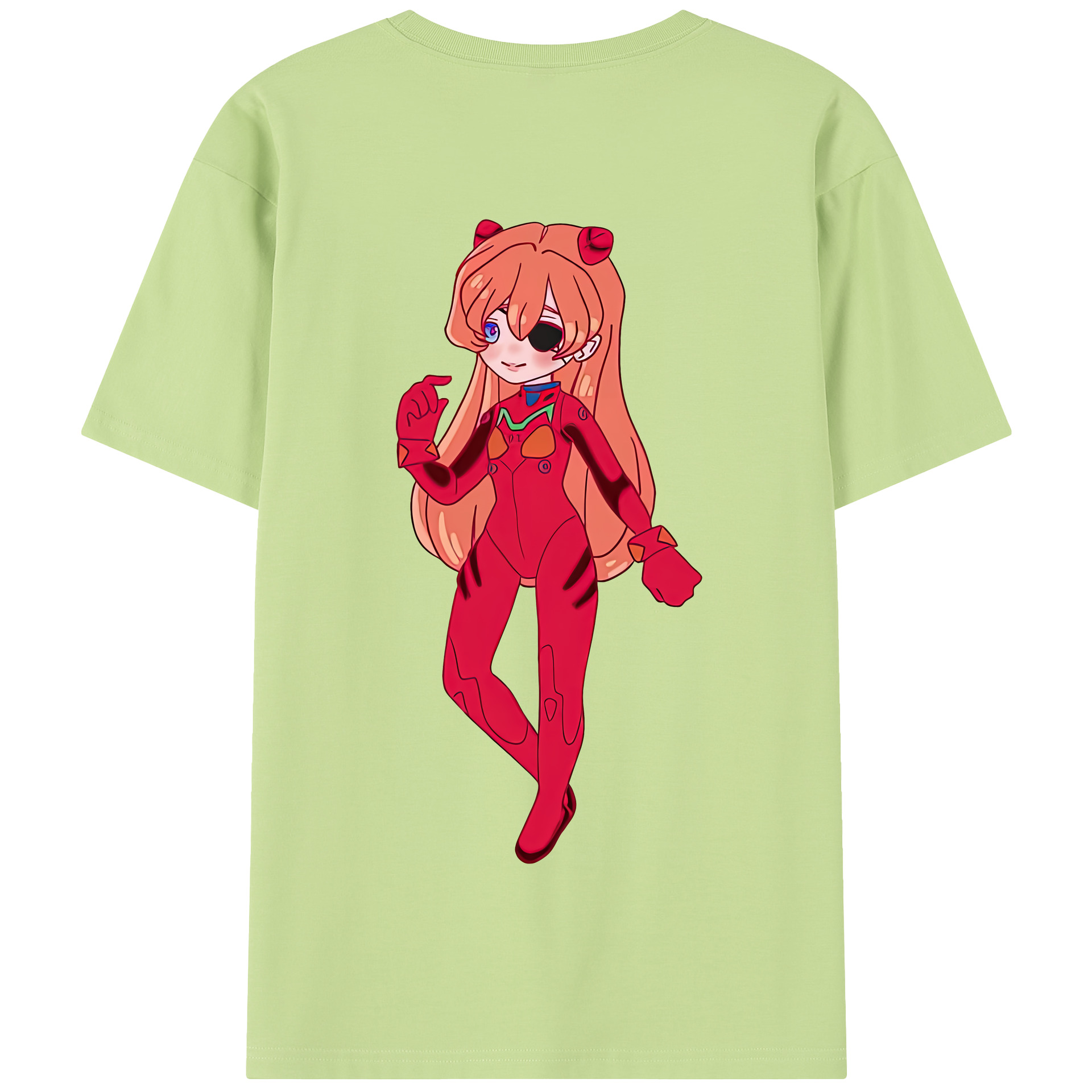 （画像用） EVA 新世紀エヴァンゲリオン 綿100％半袖Tシャツ（背面プリント）